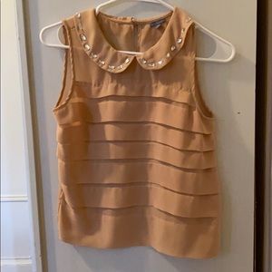 Charlotte Russe top with sequin collar